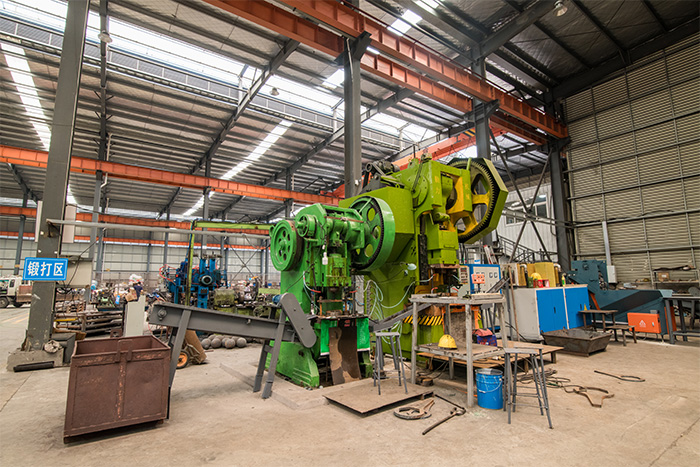 原平网架配件-锥头加工车间